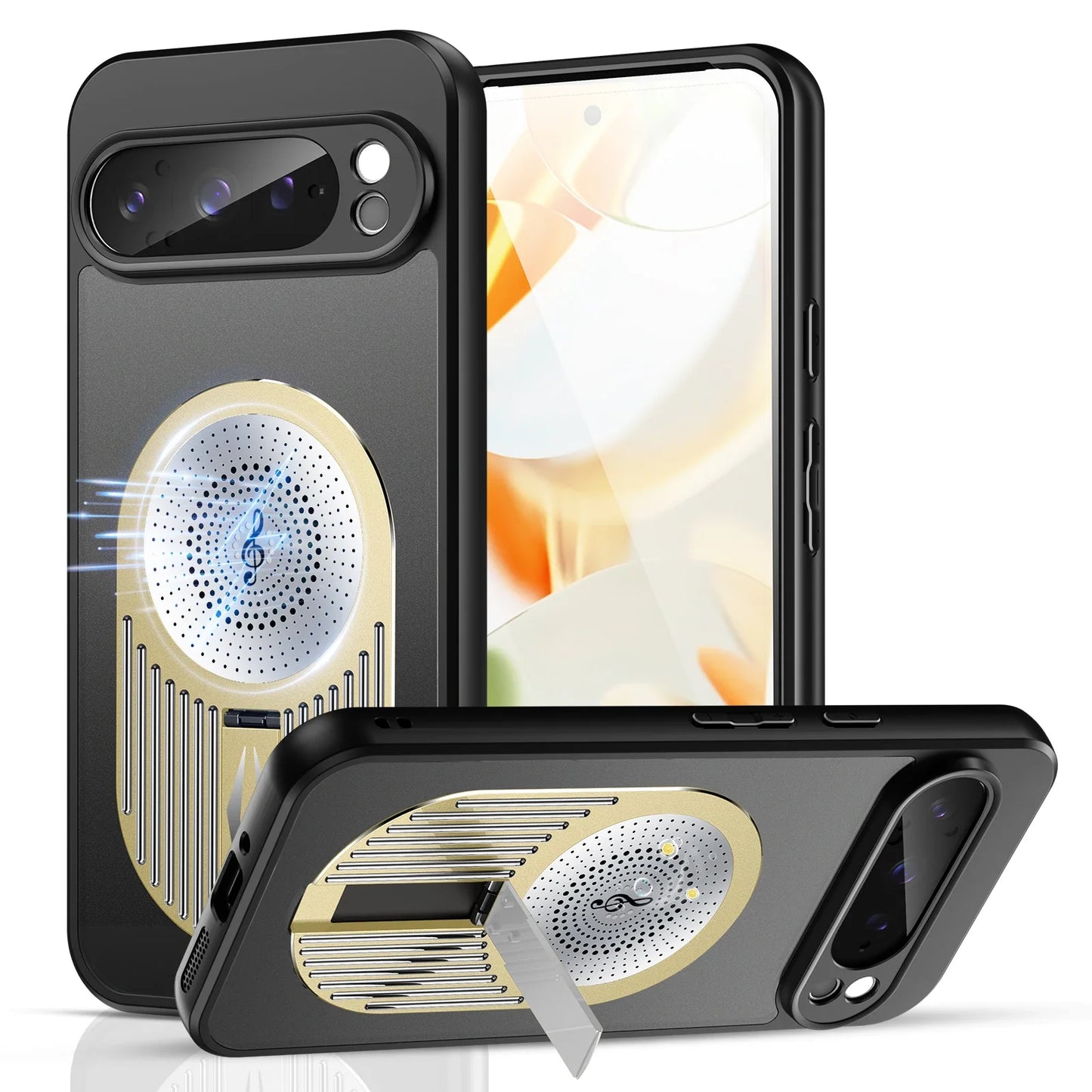 Durable Phone Cover with Kickstand For Google Pixel 9