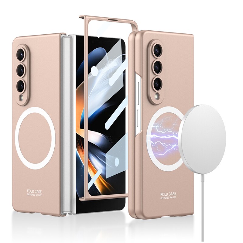Slim Wireless Charging Cover For Samsung Galaxy Z Fold 4