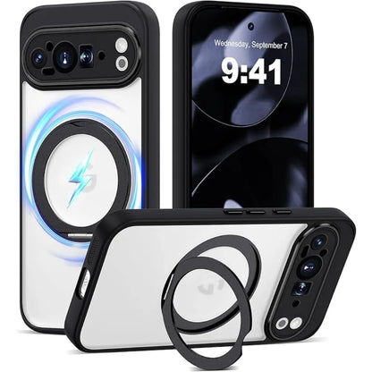 Flexible Magnetic Phone Ring Holder Case