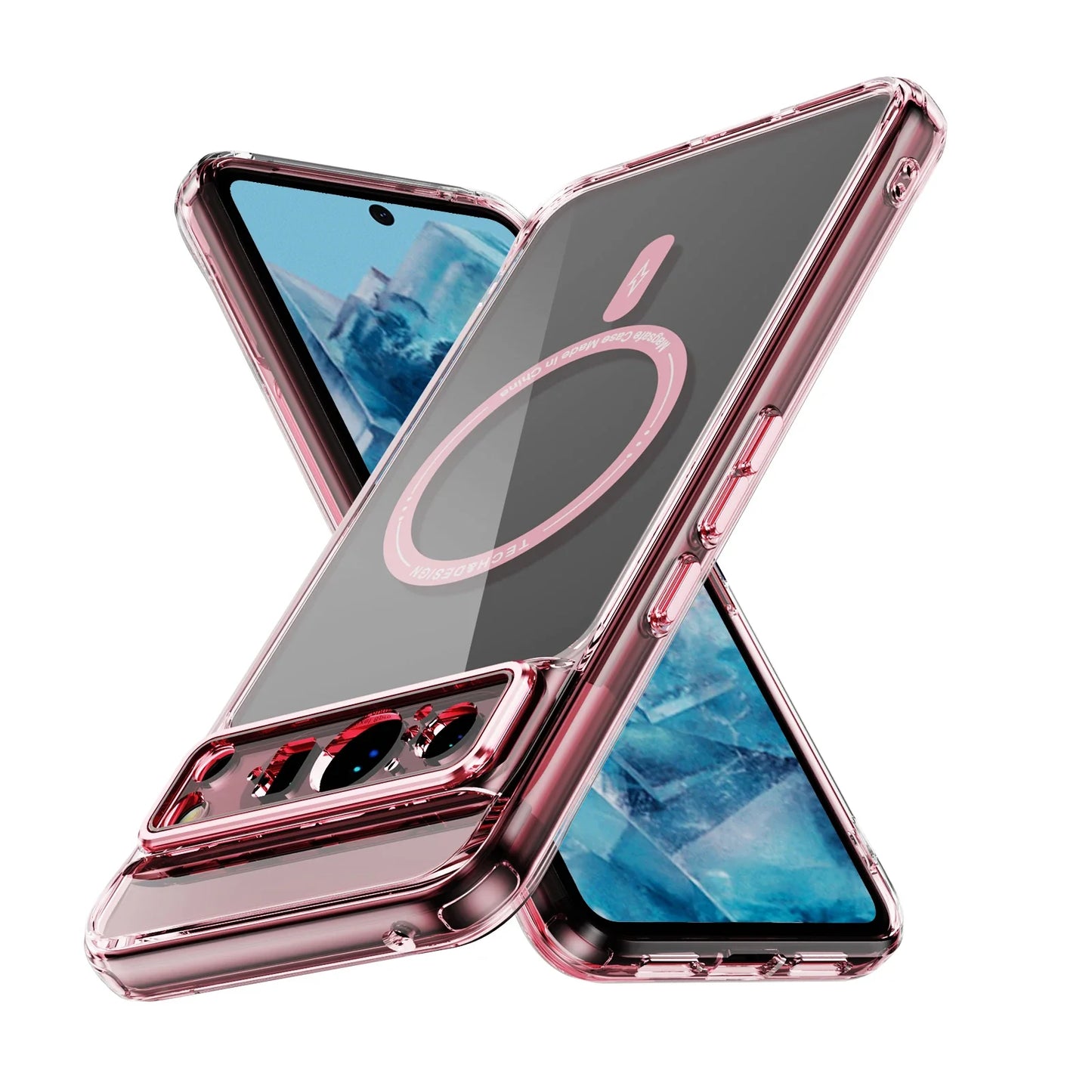 Clear Protective Magsafe Cover For Google Pixel 8 Series