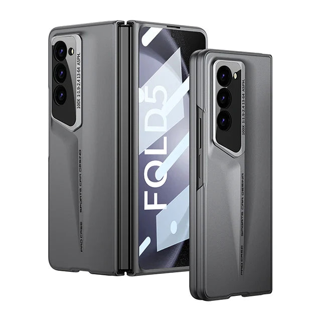Tough Phone Case & Tempered Glass For Galaxy Z Fold