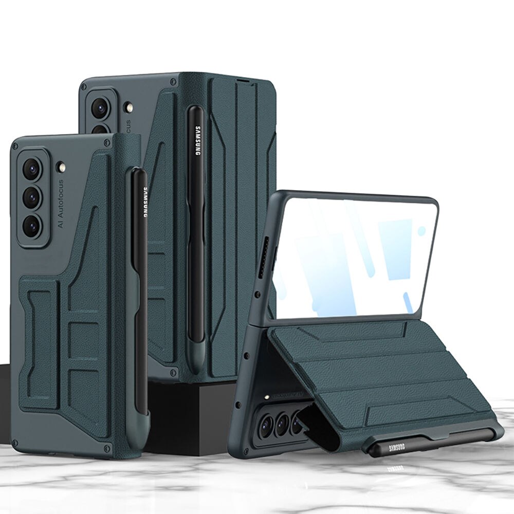Premium Phone Cover with Removable Stylus Holder for Samsung Galaxy Z Fold 5