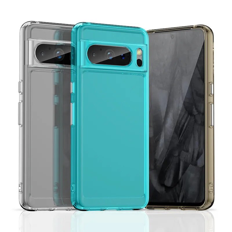 Clear Protective Phone Case For Google Pixel 8 Series - OmgCases