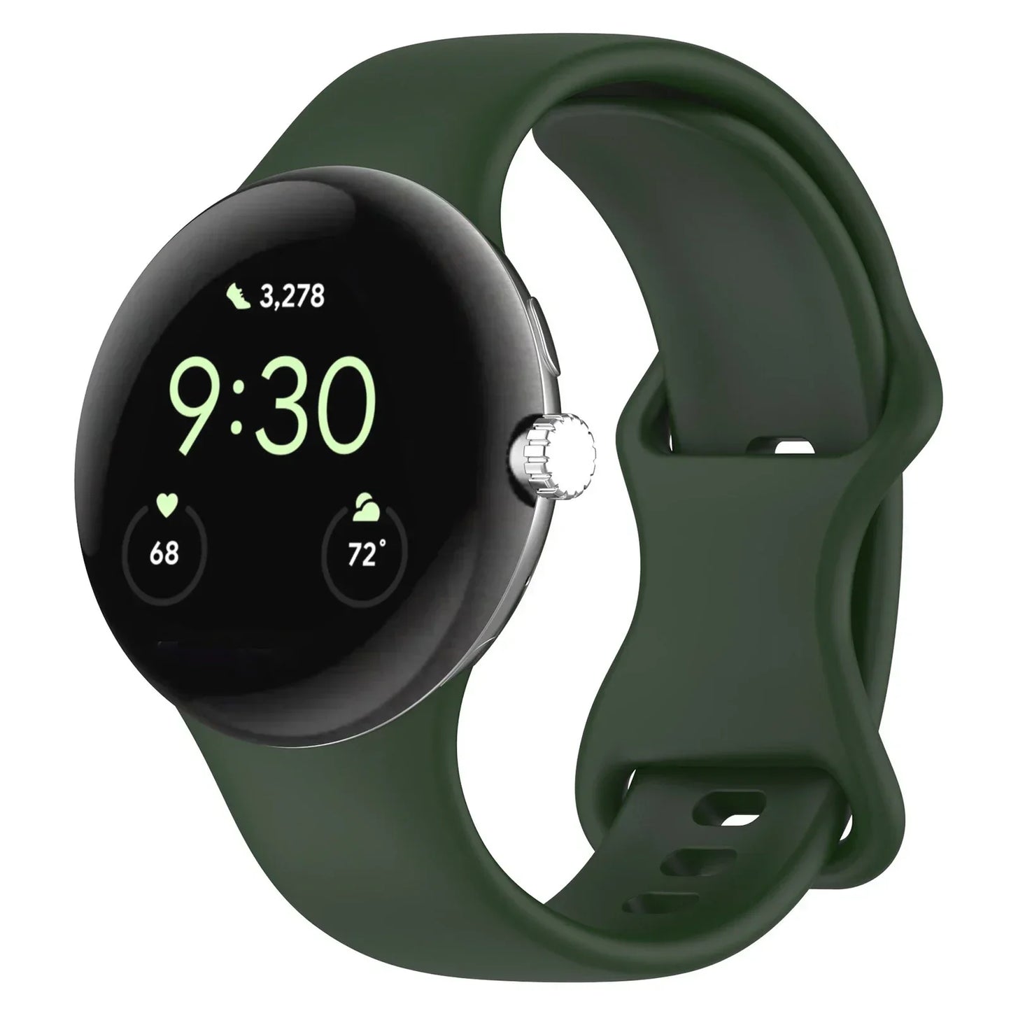 Flexible Rubber Smartwatch Strap