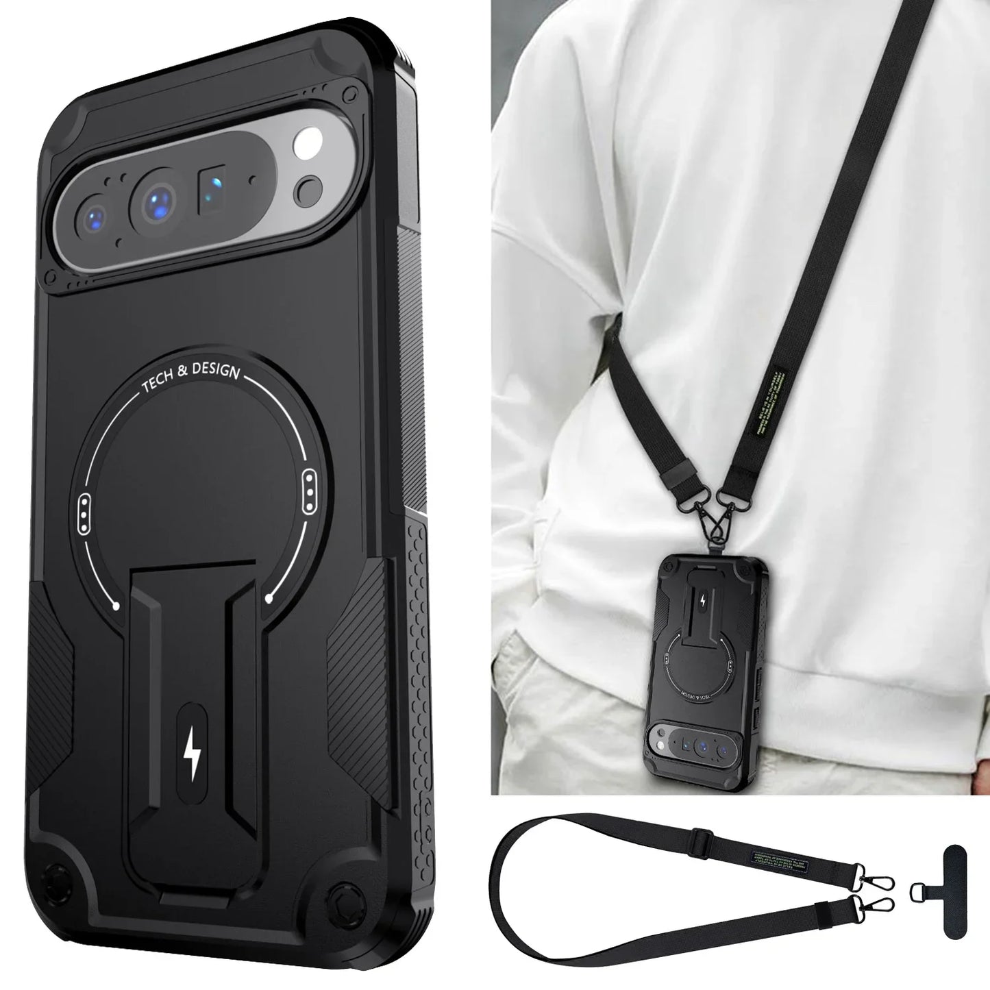 Durable Phone Neck Strap Case - OmgCases