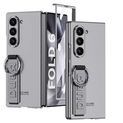 Slim Phone Case with Armband for Samsung Galaxy Z Fold 6