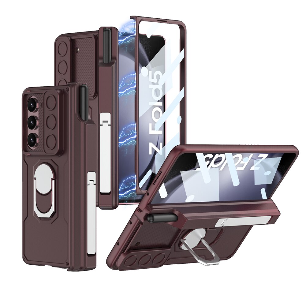Durable Protective Case with Stand for Samsung Galaxy Z Fold 5