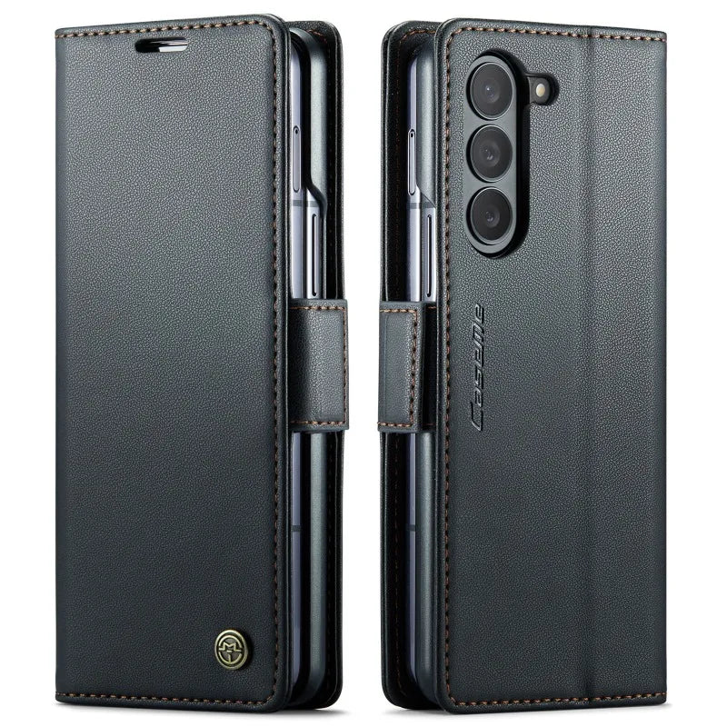 Strong Slim Leather Cover for Samsung Galaxy Z Fold 6