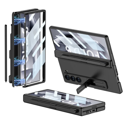 Durable Phone Cover with Stand and Stylus Holder for Samsung Galaxy Z Fold 6