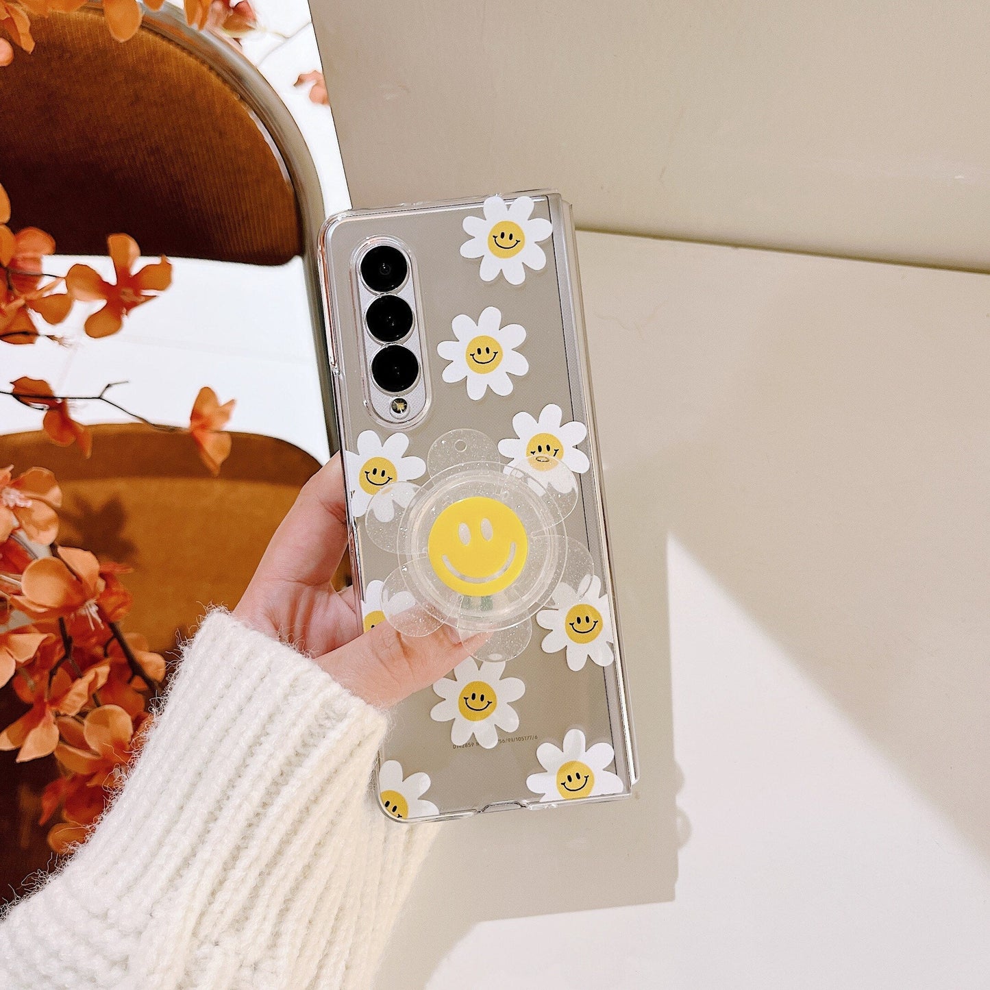 Fun Flower Phone Case For Samsung Galaxy Z Fold 4
