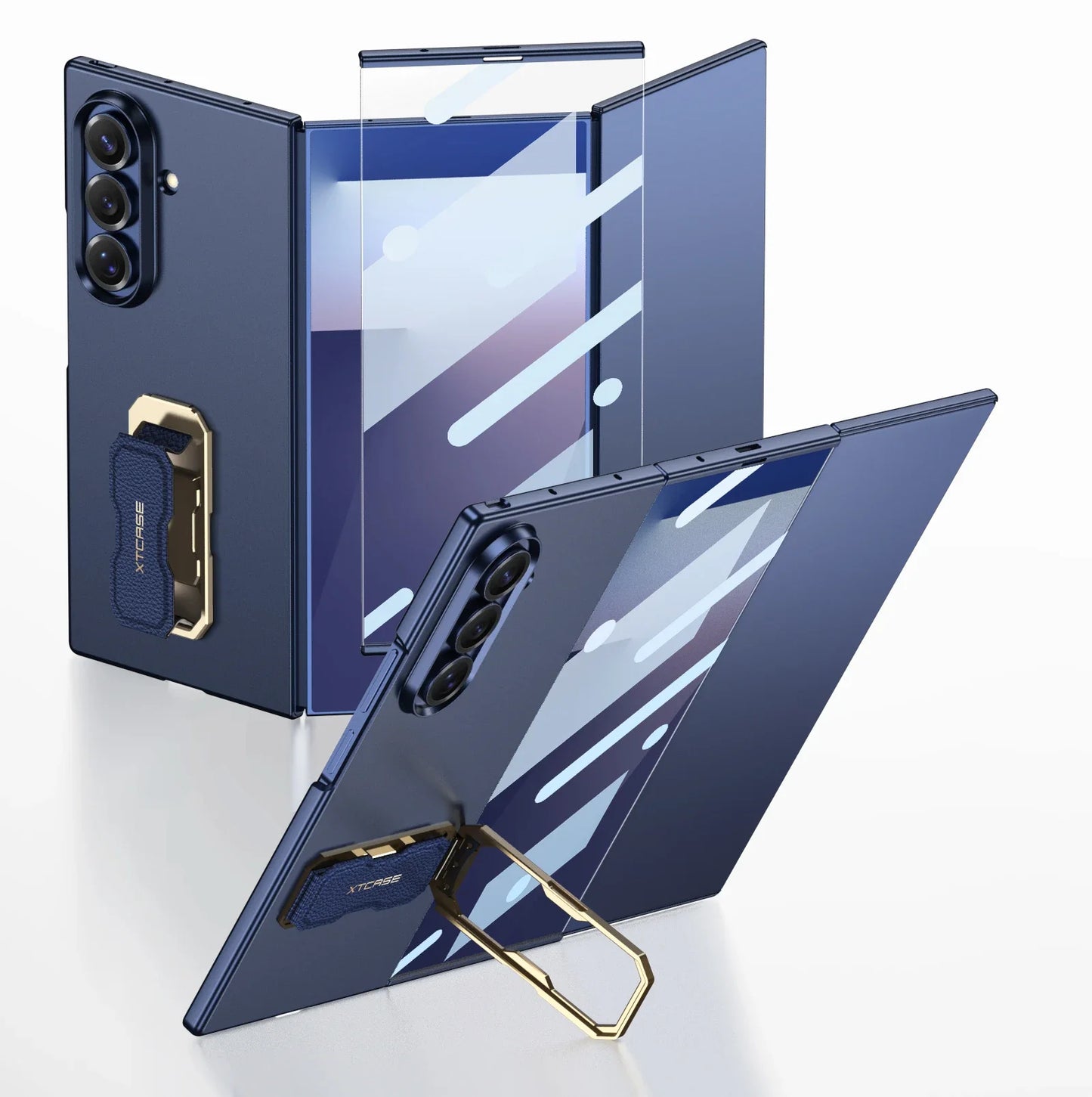 Durable Phone Case with Kickstand for Galaxy Z Fold