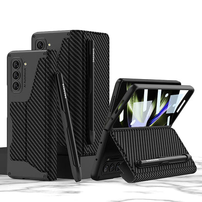Premium Phone Cover with Removable Pen Loop for Samsung Galaxy Z Fold 5