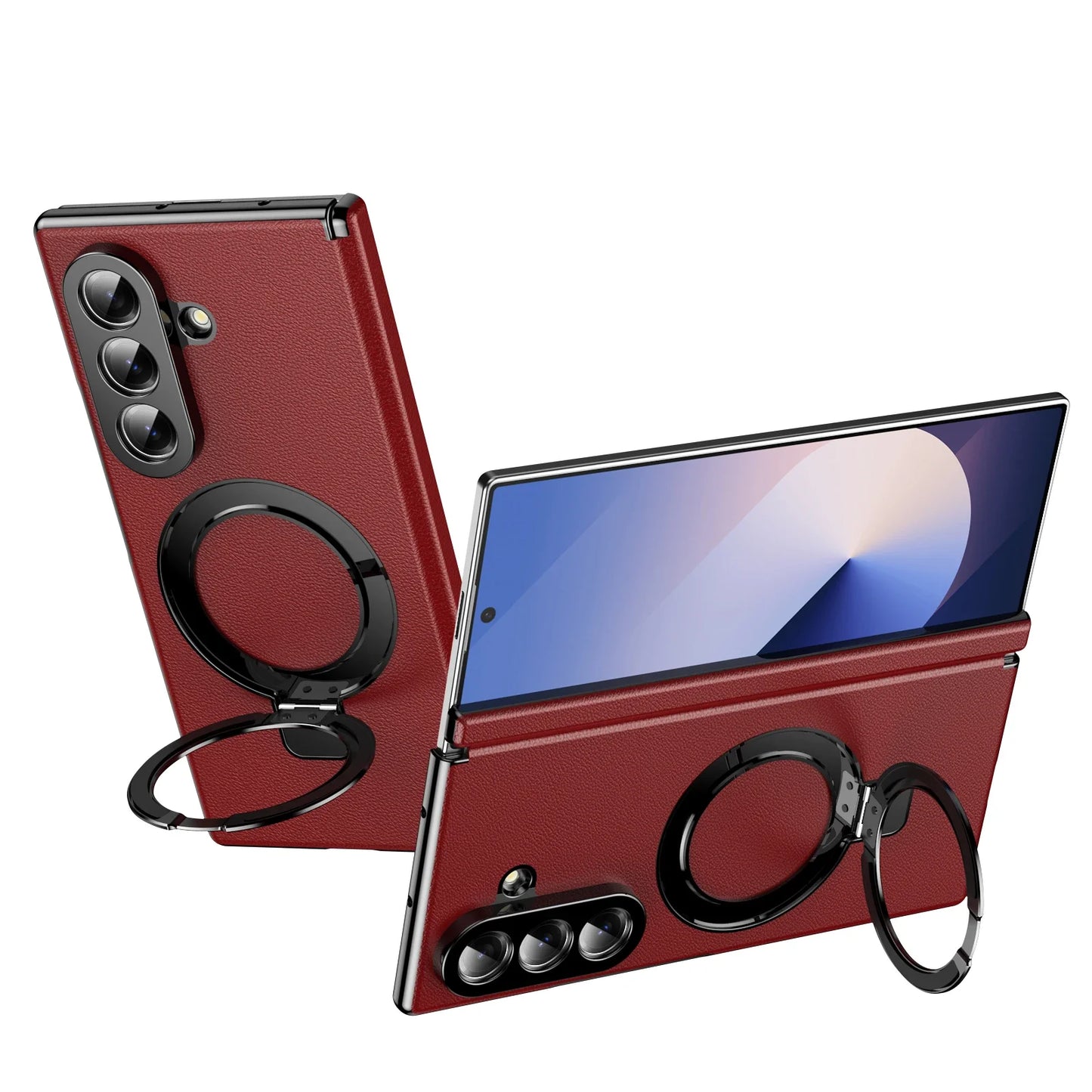 Premium Phone Case with Magnetic Ring Stand