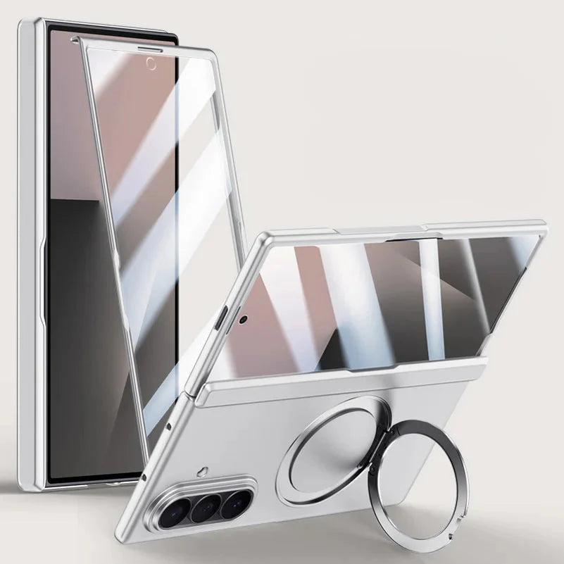 Strong Phone Case with Magnetic Ring and Screen Guard