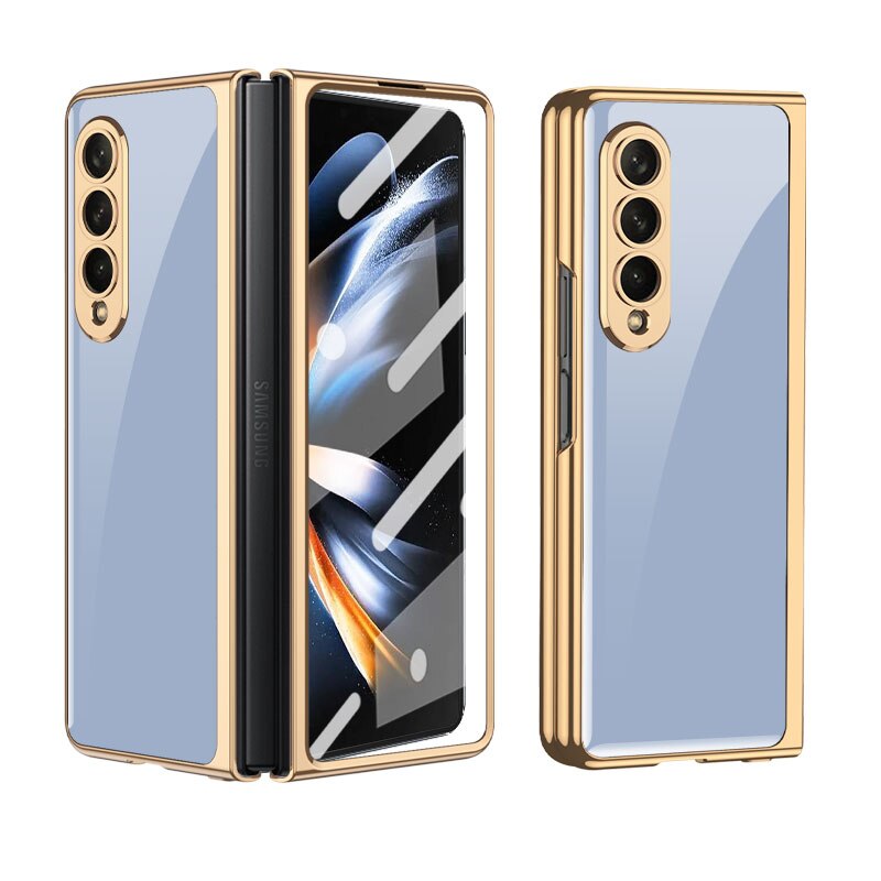 Premium Metal Phone Case For Samsung Galaxy Z Fold 4