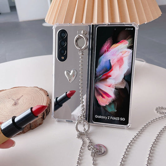 Detachable Chain Phone Case for Samsung Galaxy Z Fold 4 - OmgCases