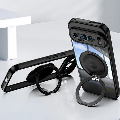 Clear Phone Case with Strong Magnet Holder