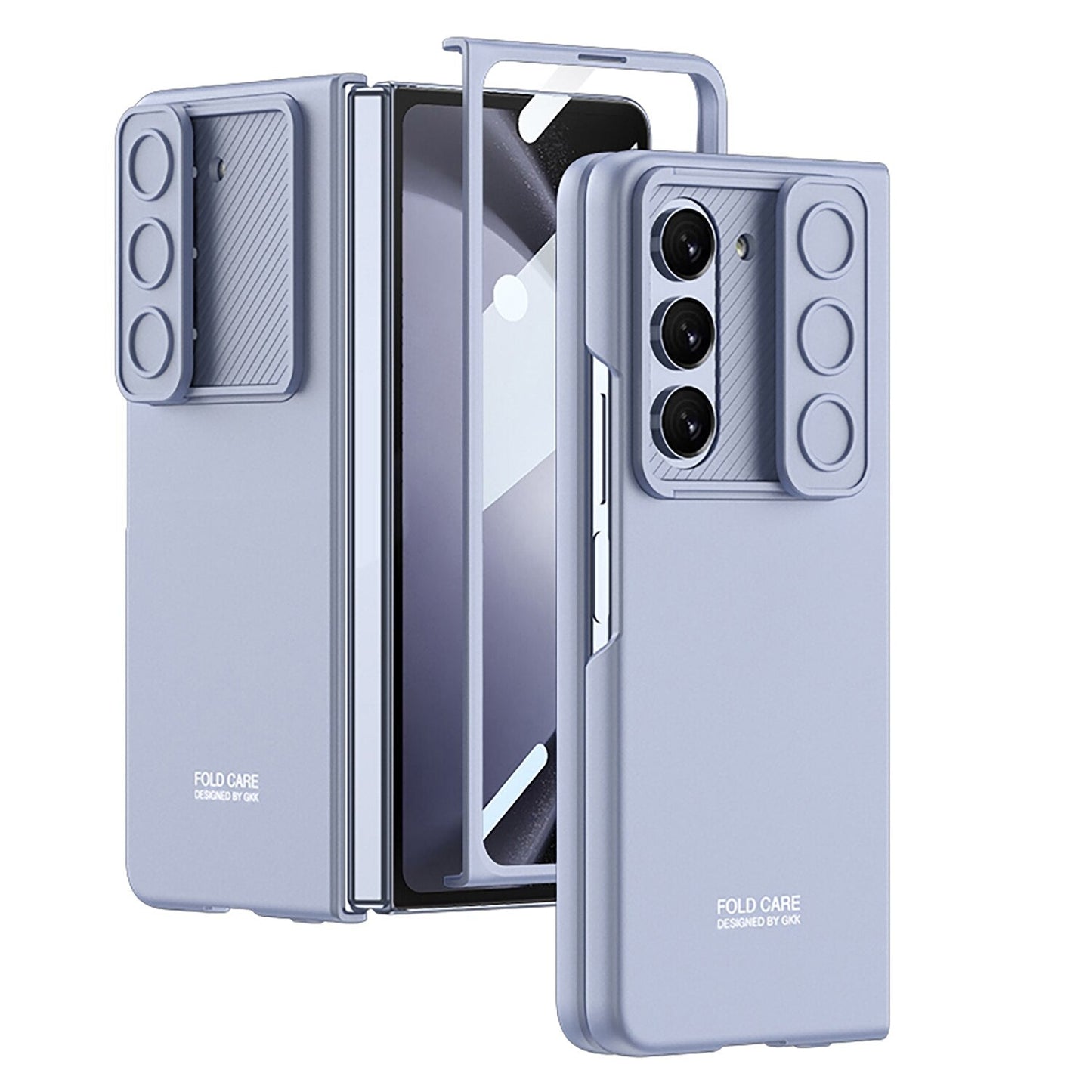 Durable Protective Cover with Camera Guard for Samsung Galaxy Z Fold 5