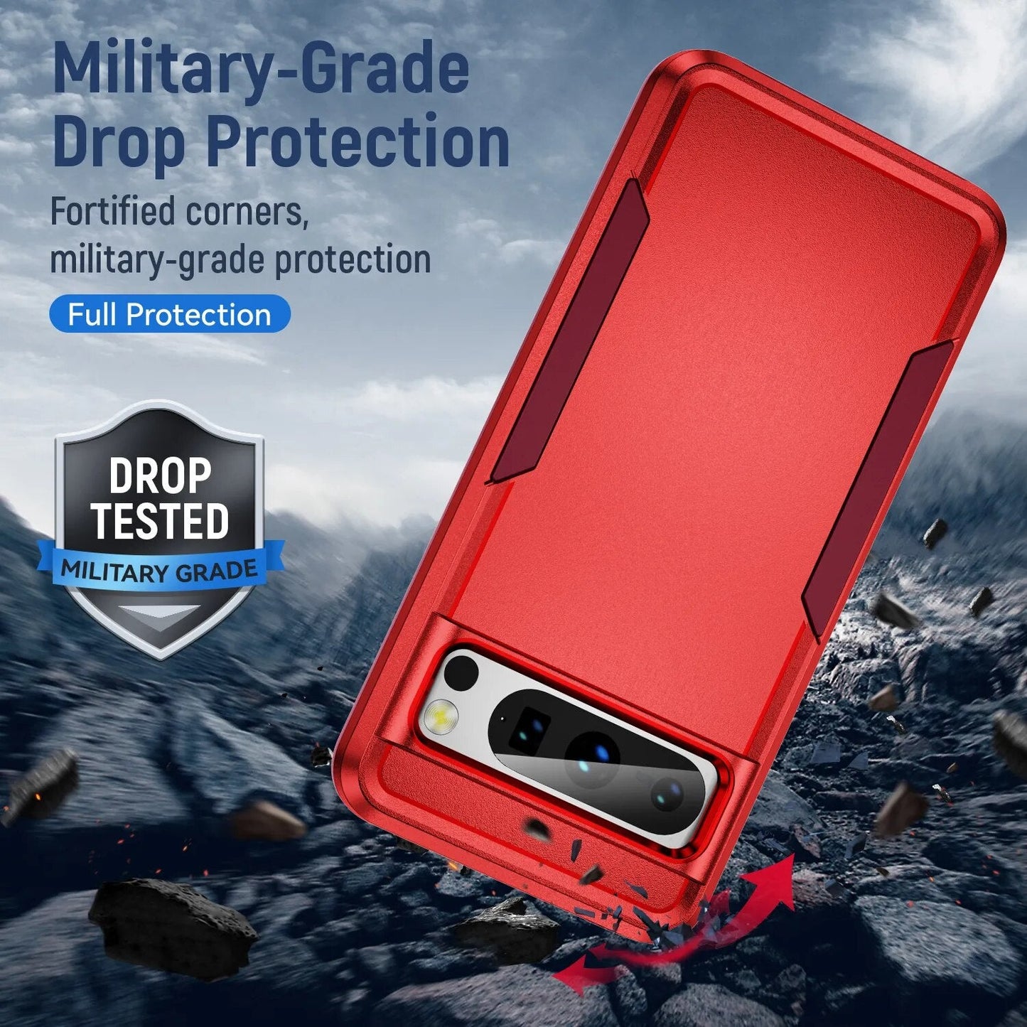 Durable Anti Scratch Case for Google Pixel 8 Series