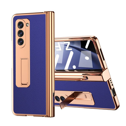 Premium Phone Case with Stylus Holder and Stand for Samsung Galaxy Z Fold 5