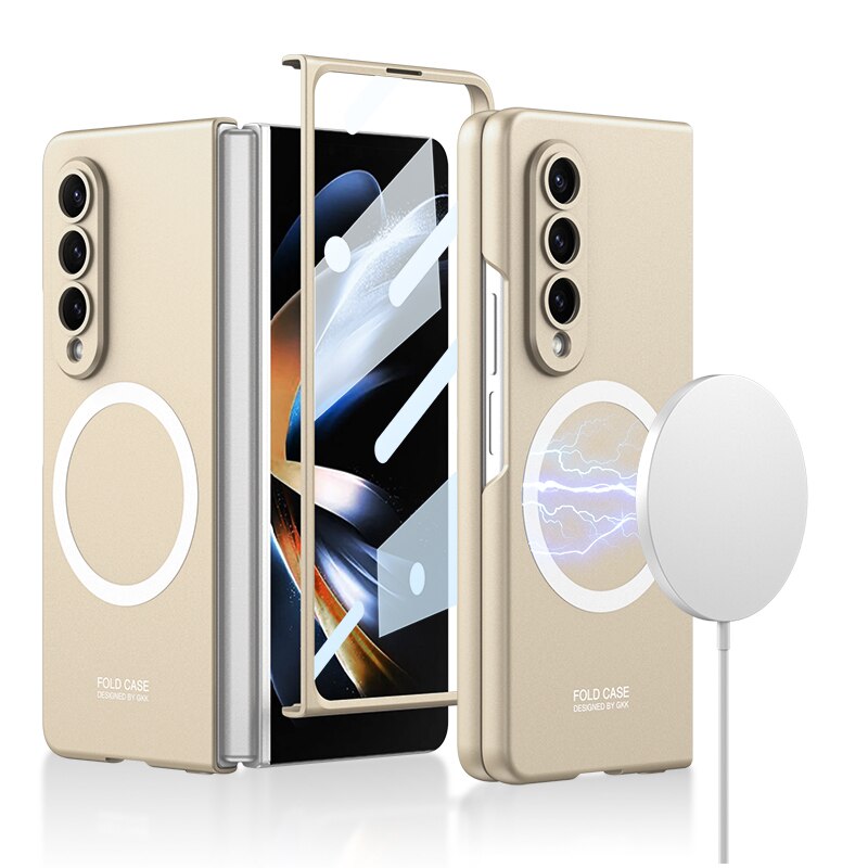 Slim Wireless Charging Cover For Samsung Galaxy Z Fold 4