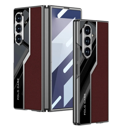 Premium Leather Phone Cover with Flip Protection