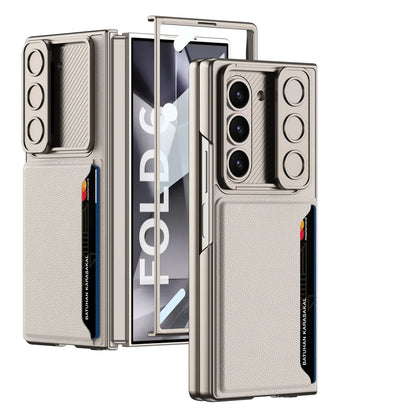 Durable Phone Case with Storage for Samsung Galaxy Z Fold 6