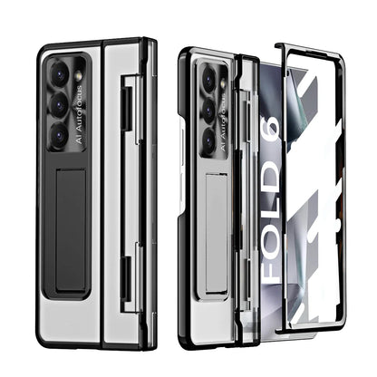 Clear Phone Cover with Stand for Samsung Galaxy Z Fold - OmgCases