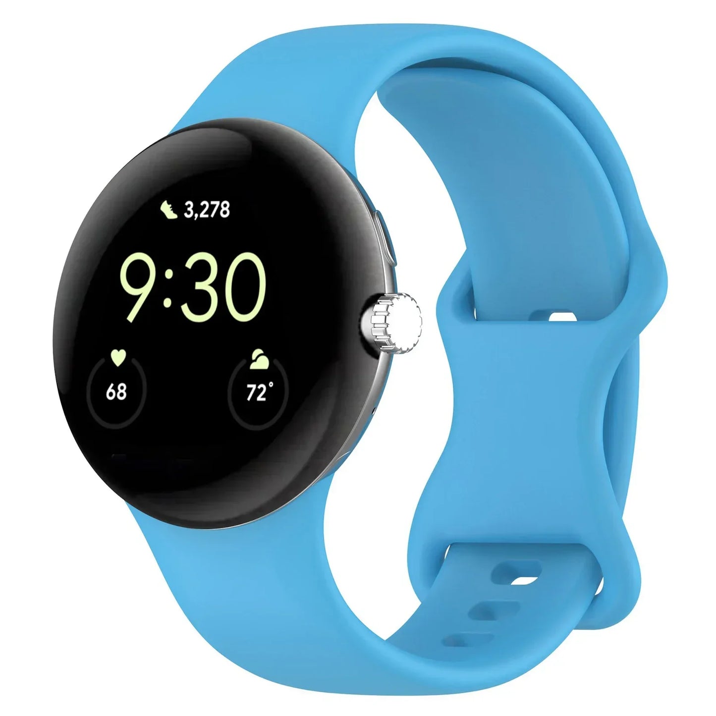 Flexible Rubber Smartwatch Strap