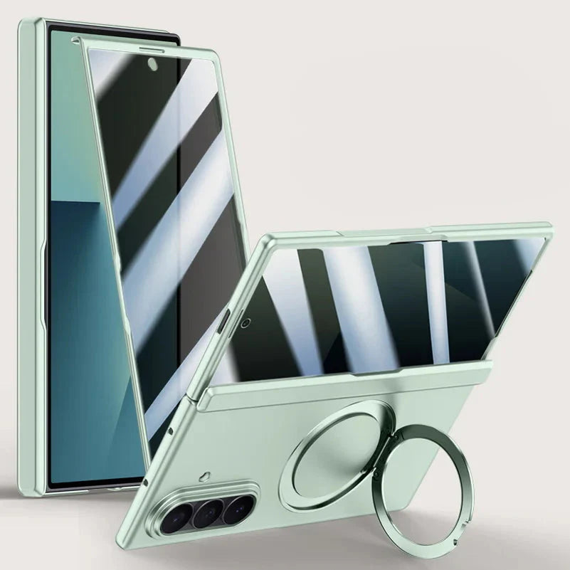 Strong Phone Case with Magnetic Ring and Screen Guard