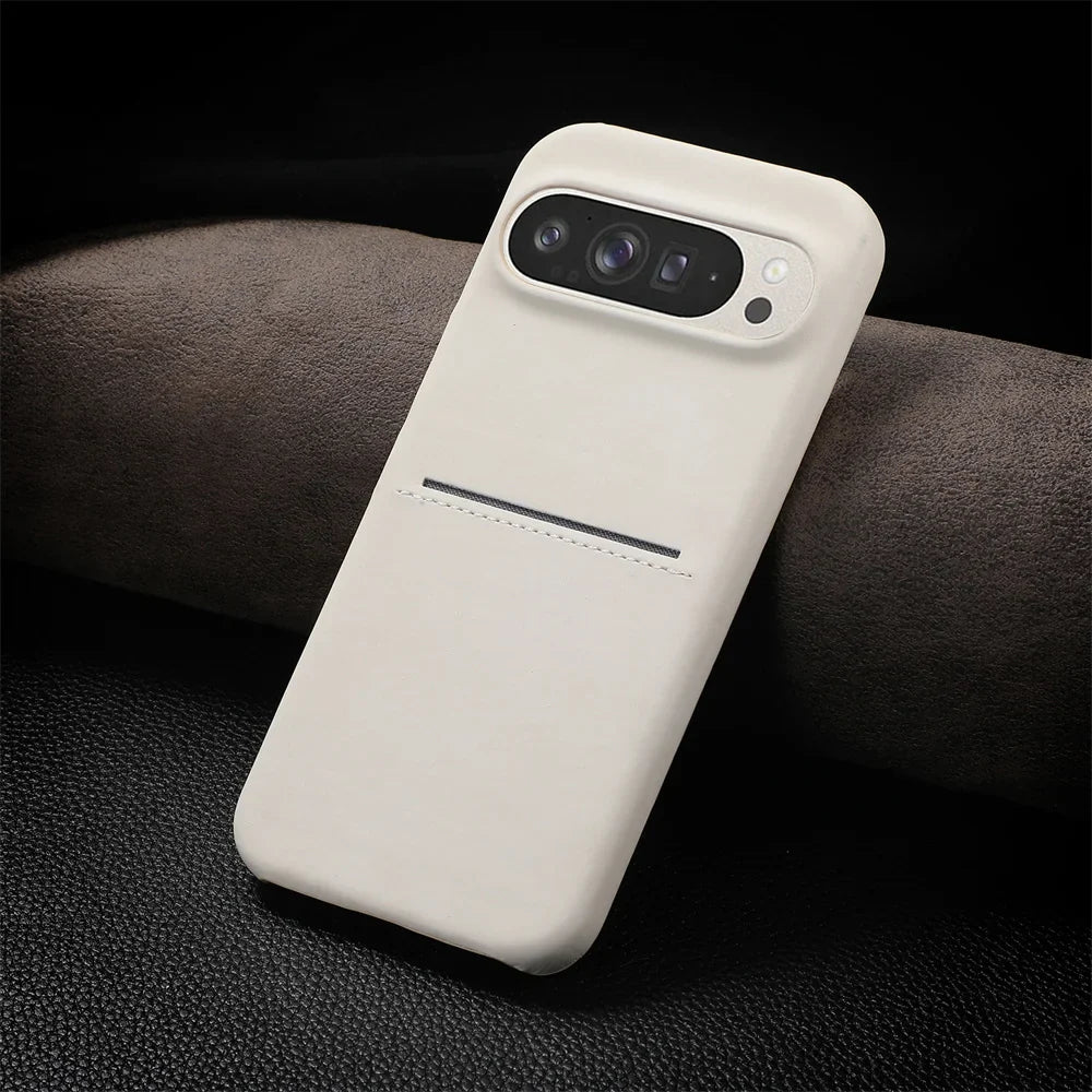 Premium Leather Phone Cover For Google Pixel