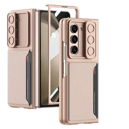 Slim Protective Case with Card Slot for Samsung Galaxy Z Fold 5