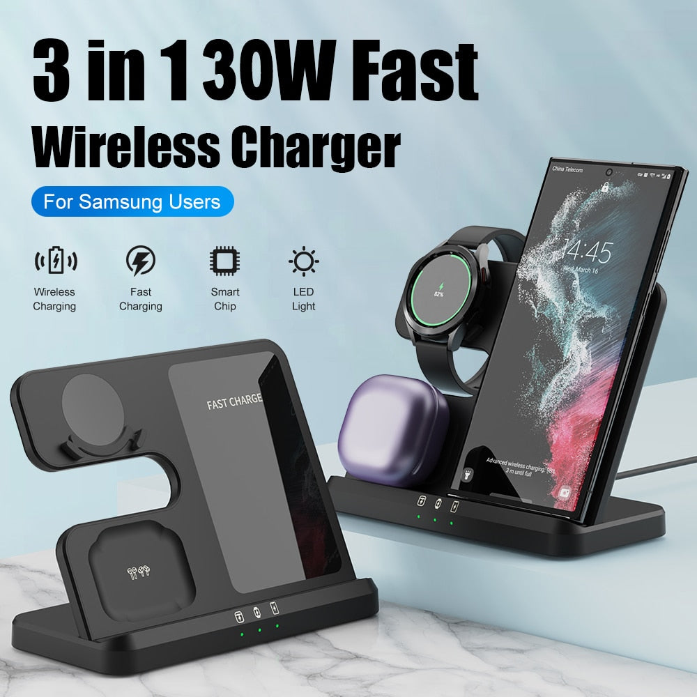 Compact Multi Device Charging Station for Samsung Galaxy - OmgCases