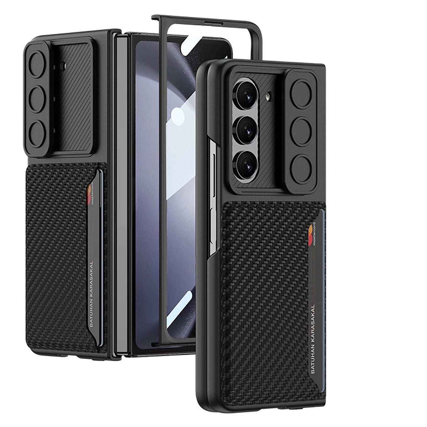 Slim Protective Case with Card Slot for Samsung Galaxy Z Fold 5