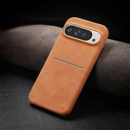 Premium Leather Phone Cover For Google Pixel