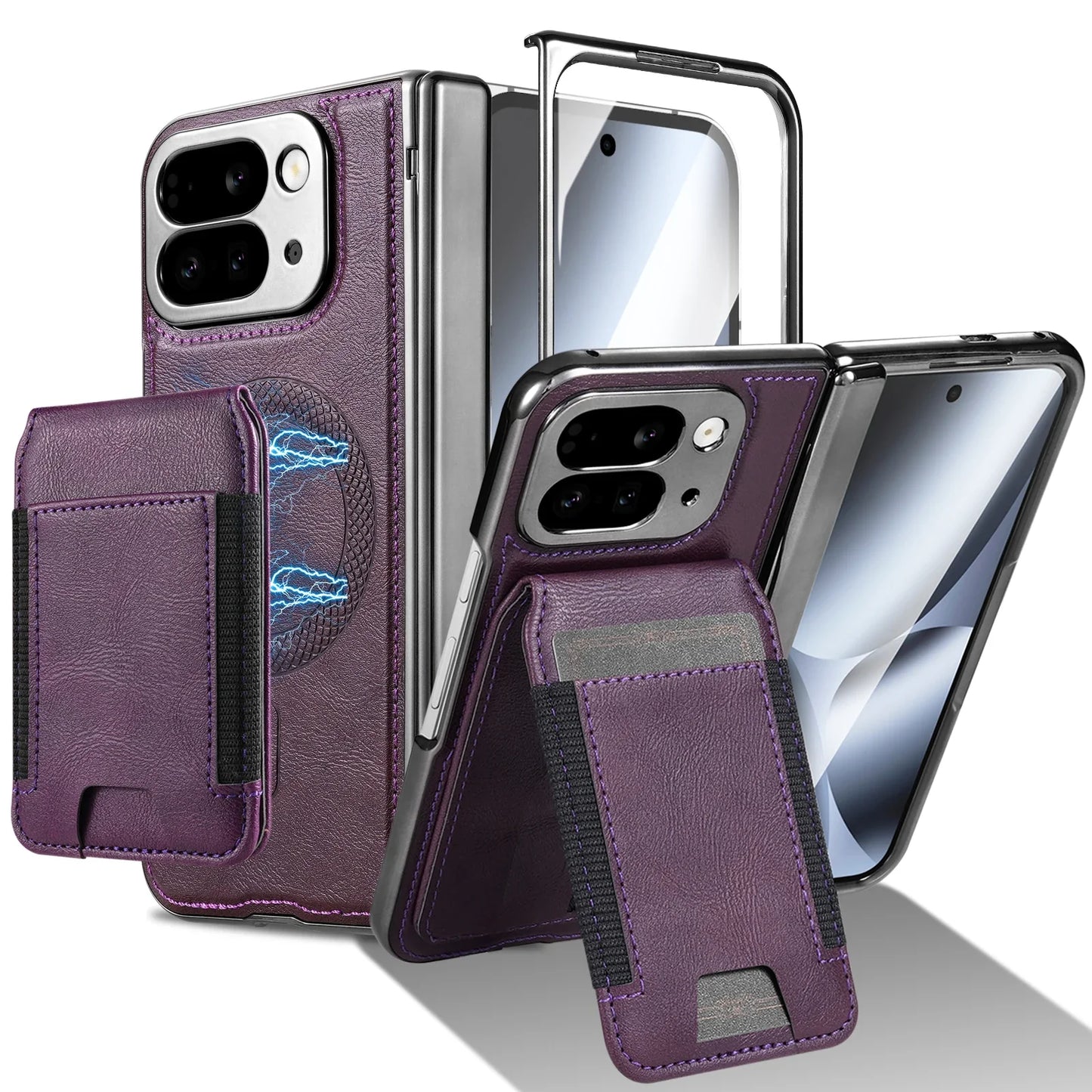 Premium Phone Wallet with Kickstand & Card Slot