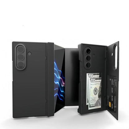 Durable Phone Cover with Card Holder for Galaxy Z Flip - OmgCases