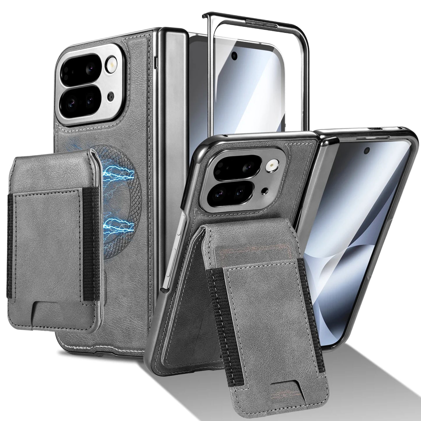 Premium Phone Wallet with Kickstand & Card Slot