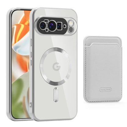 Clear Phone Case with Detachable Wallet Attachment