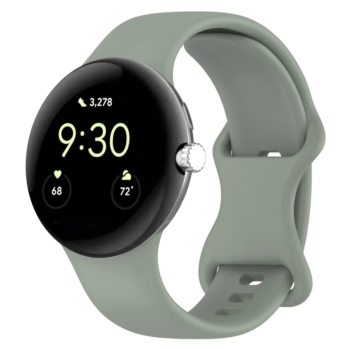 Flexible Rubber Smartwatch Strap