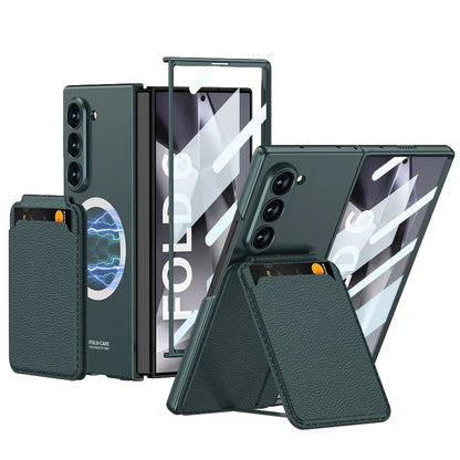 Premium Phone Cover with Card Slot for Samsung Z Fold 6