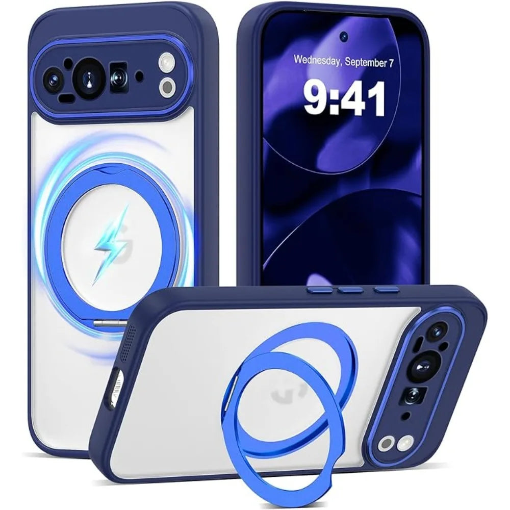 Flexible Magnetic Phone Ring Holder Case