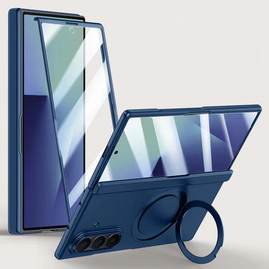 Strong Phone Case with Magnetic Ring and Screen Guard - OmgCases
