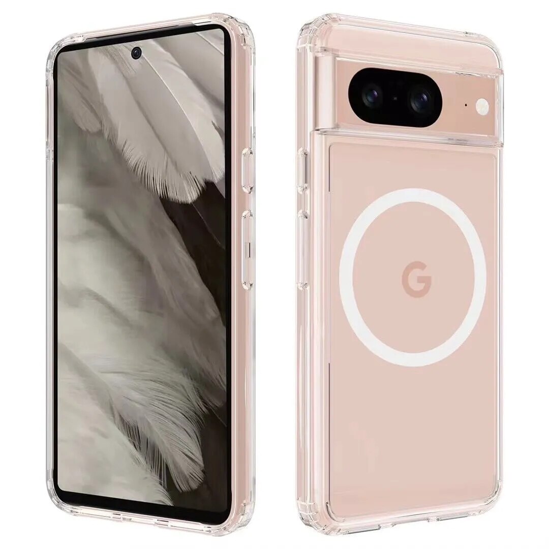 Clear Phone Charger Case For Google Pixel 8 Series