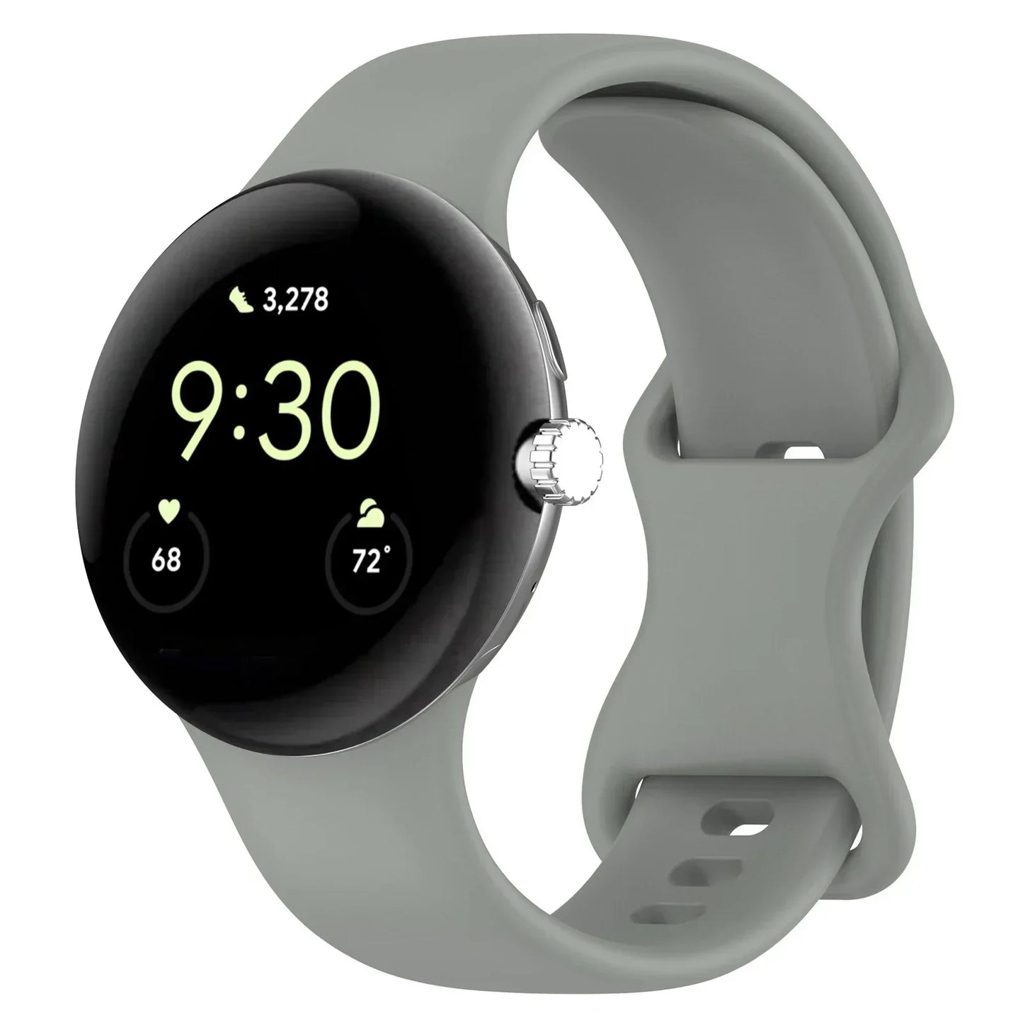 Flexible Rubber Smartwatch Strap