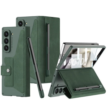 Durable Phone Cover with Screen Guard for Samsung Galaxy Z Fold 6