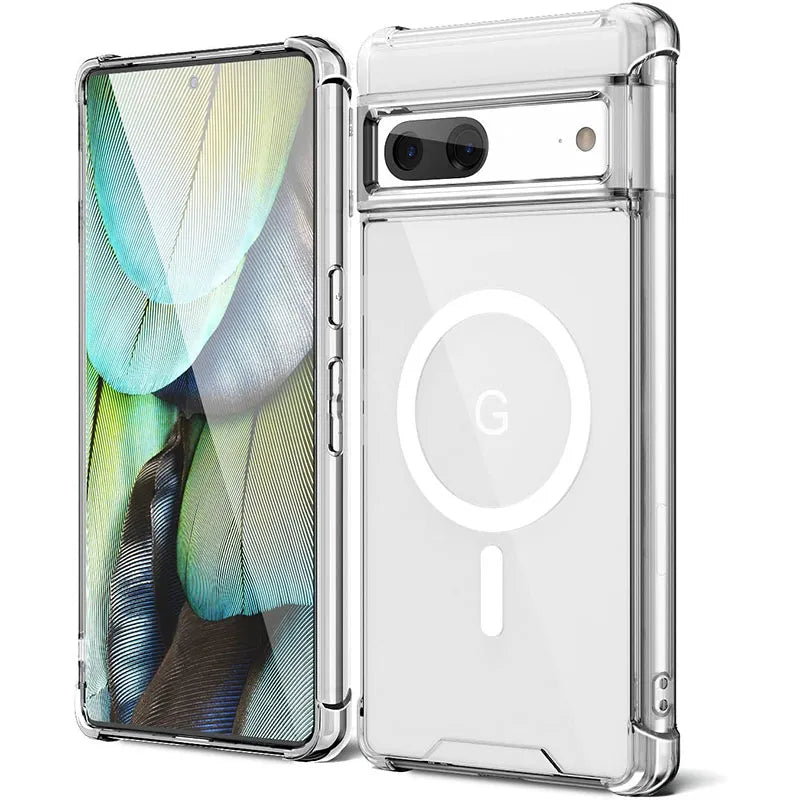 Clear Protective Phone Case for Google Pixel 8