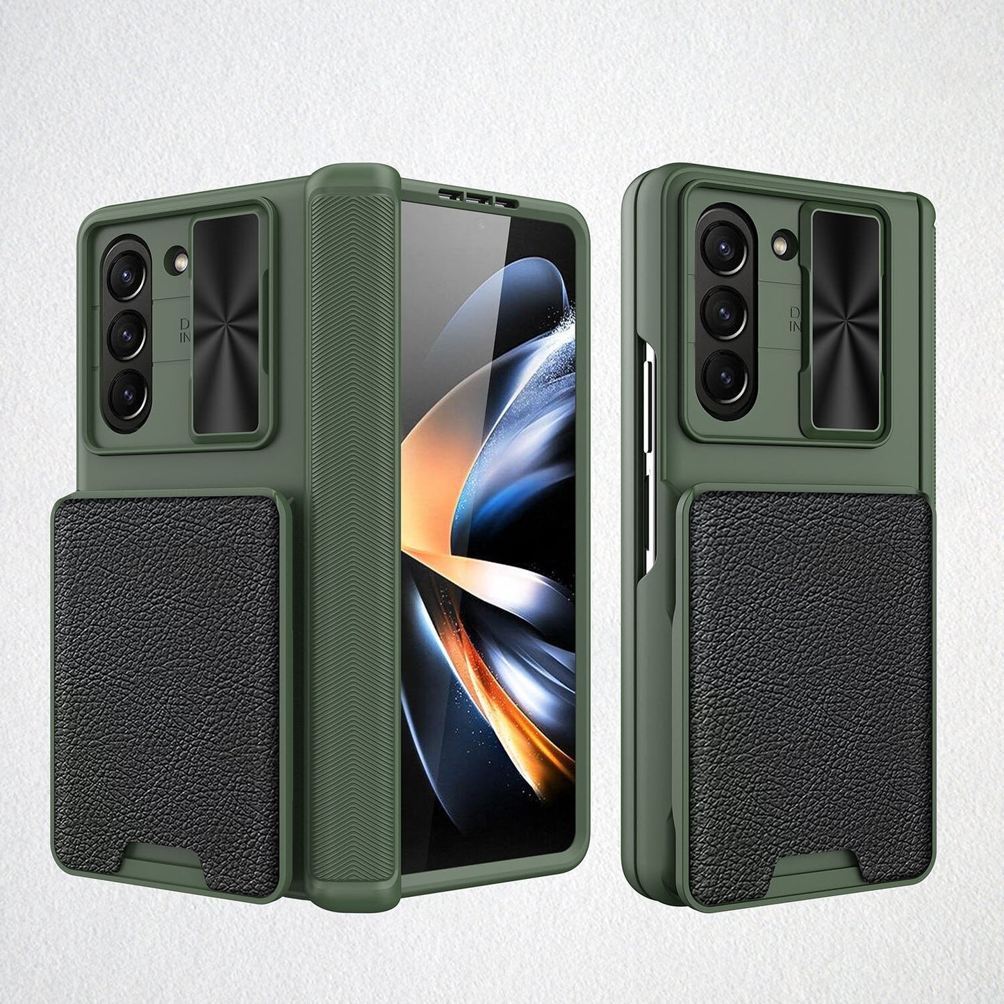 Premium Phone Case with Card Holder for Samsung Galaxy Z Fold 5