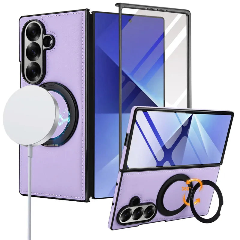 Strong Phone Leather Stand Case