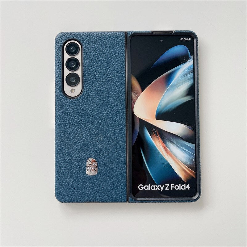 Premium Leather Cover for Samsung Galaxy Z Fold 4